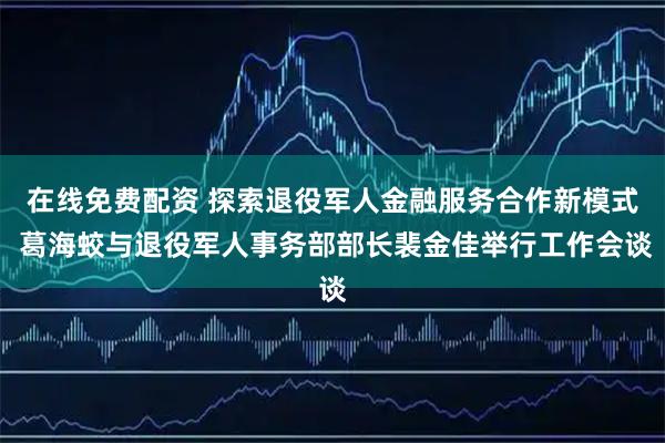 在线免费配资 探索退役军人金融服务合作新模式 葛海蛟与退役军人事务部部长裴金佳举行工作会谈